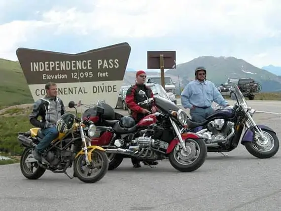 Top of the Rockies Scenic Byways Motorcycle Adventure