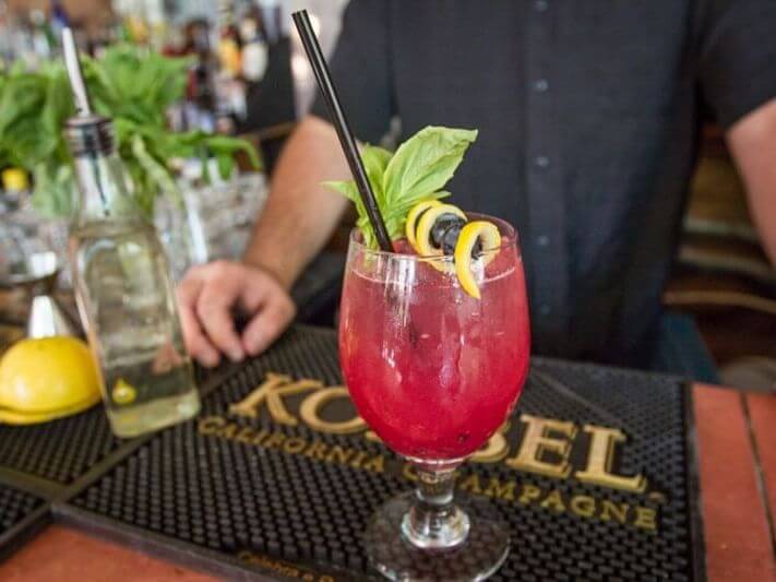 Cocktail drink at Hotel Colorado