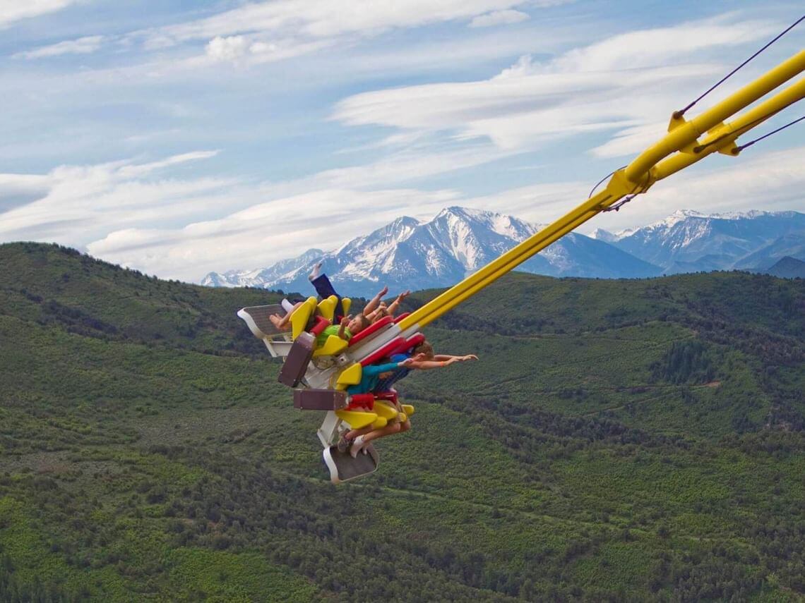 Canyon Swing at Glenwood Caverns Adventure Park