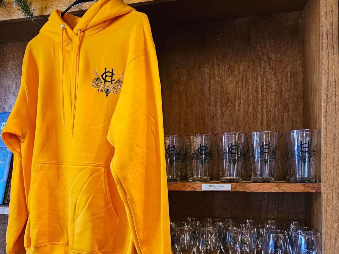Hotel Colorado Hoodie & Glasses