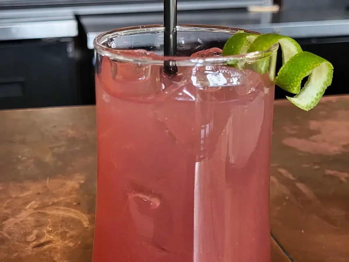 "The Train Station" cocktail