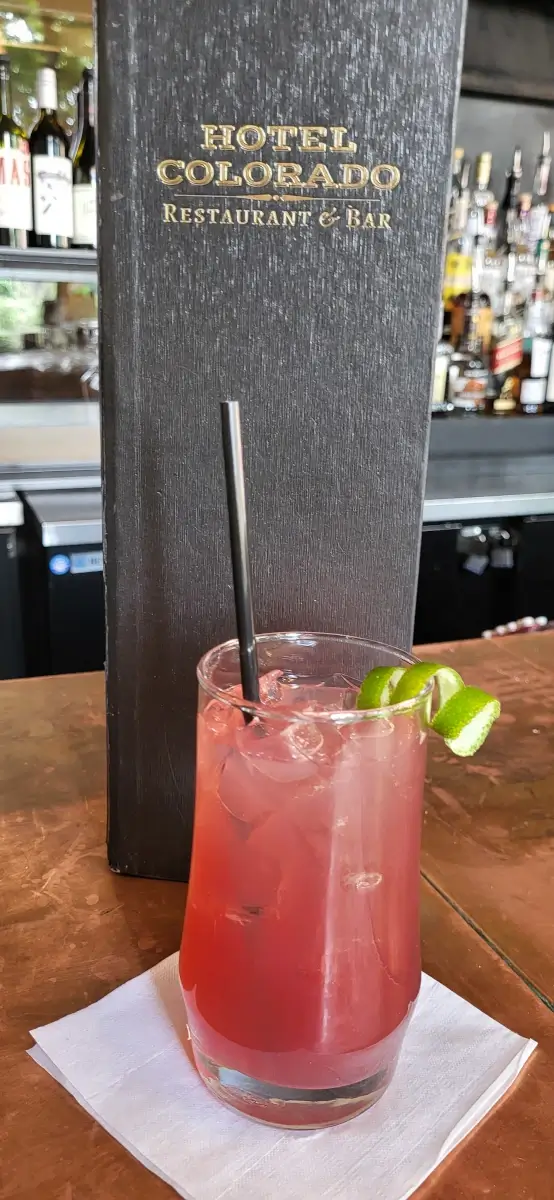 "The Train Station" cocktail
