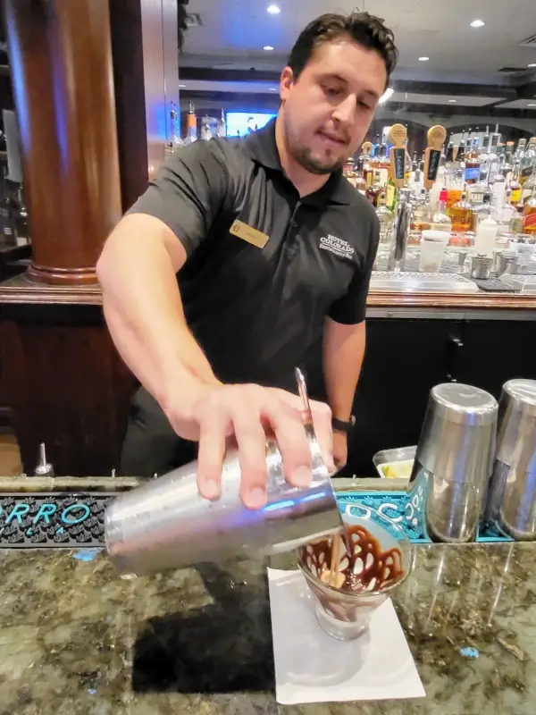Hazelnut Chocolate Martini at Hotel Colorado