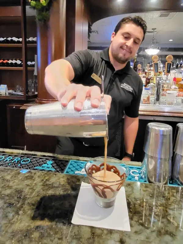 Hazelnut Chocolate Martini at Hotel Colorado
