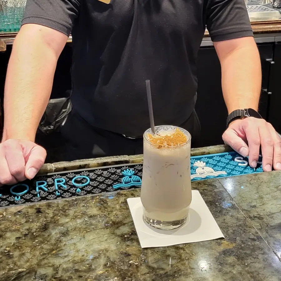 White Pumpkin drink at Hotel Colorado